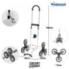 Andersen Shopper Scala Shopper Treppensteigergestell ohne Tasche Einkaufstrolley - Thumbnail Image 3