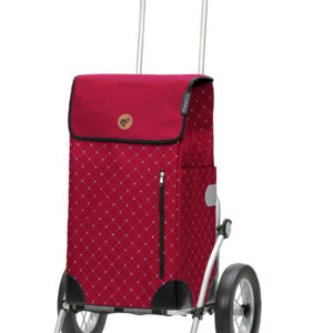 Andersen Shopper Royal Shopper Metallspeichenrad und Tasche Sofia in Rot oder Anthrazit