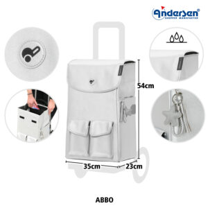 Andersen Shopper Tasche Abbo Einkaufstrolley