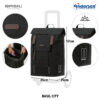 Andersen Shopper Tasche Basil City Einkaufstrolley - Thumbnail Image 3